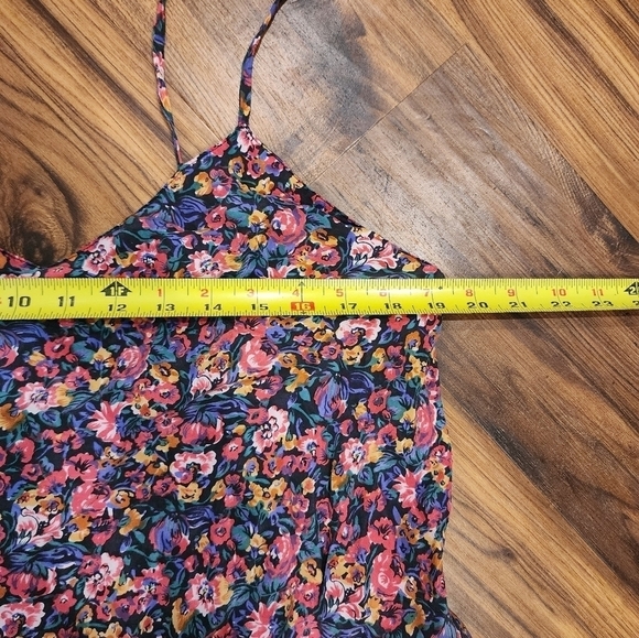 Festival Antara 100% silk Floral Tunic Spaghetti Strap - Picture 8 of 8